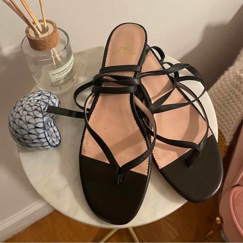 J. Crew Lace Up Thong Sandals - Size 6 NWOT 🔥